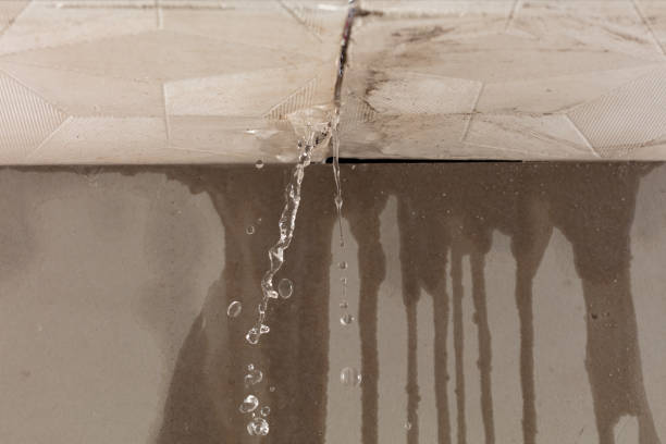Professional Flood Damage Cleanup technician working in Glen Jean, WV